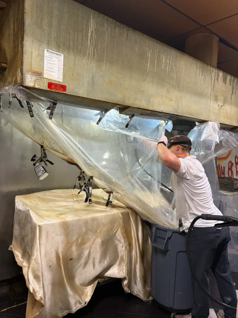 Philly Burgers · vent hood clean