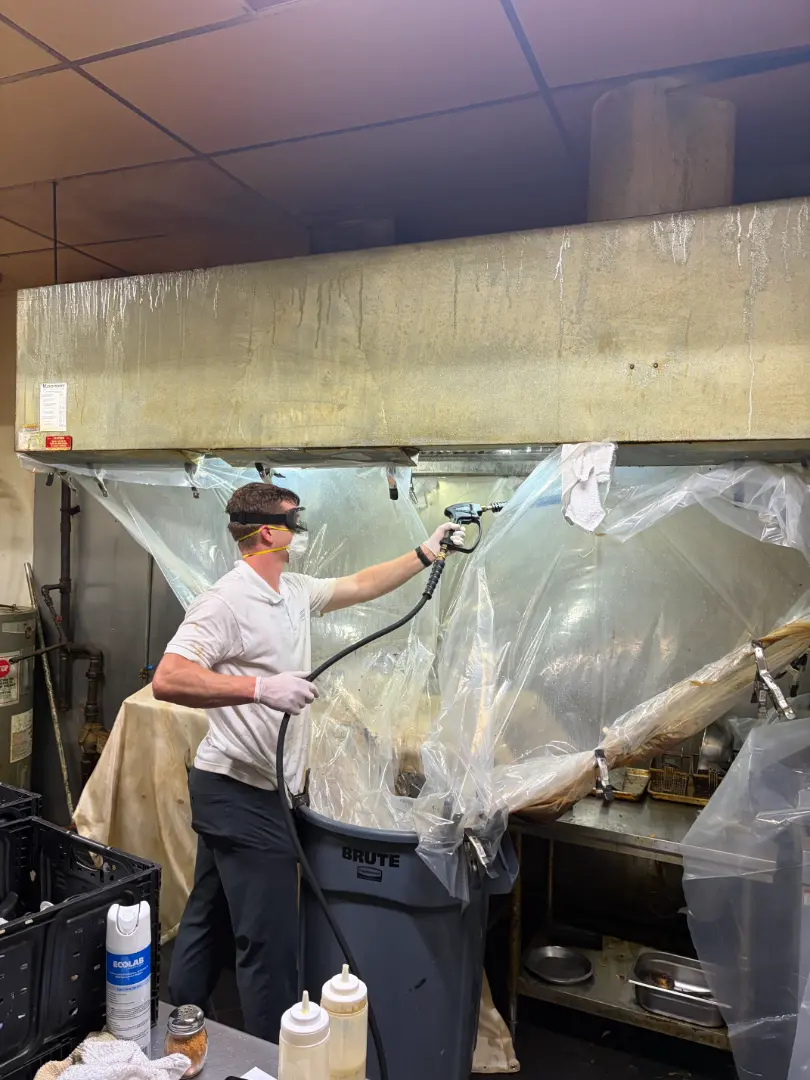 Philly Burgers · vent hood clean