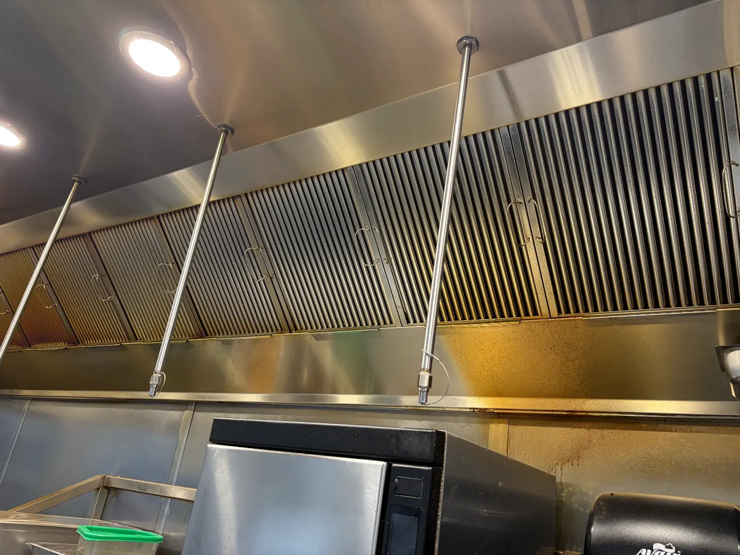 The Castle · vent hood before