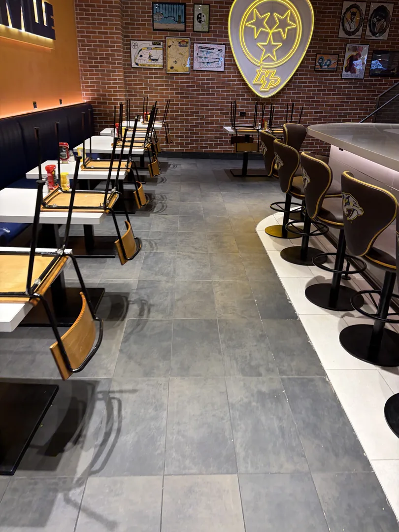 Smashville · floor clean after