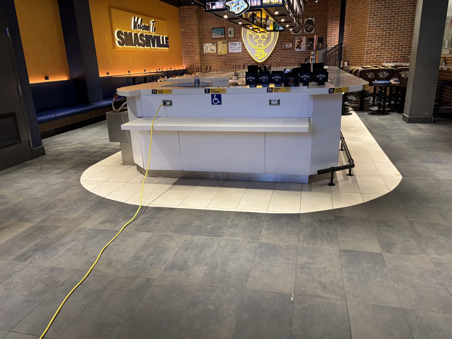Smashville · floor clean after